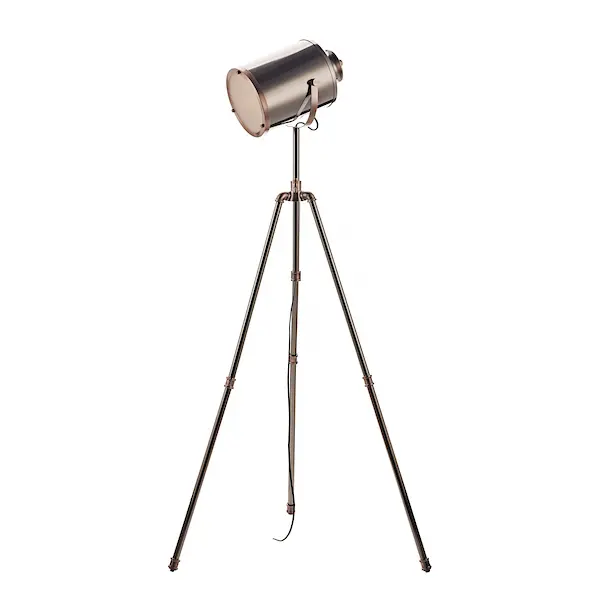 Picture of Jake Task Floor Lamp Antique Silver and Copper