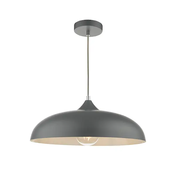 Picture of Kaelan 1 Light Single Pendant Graphite