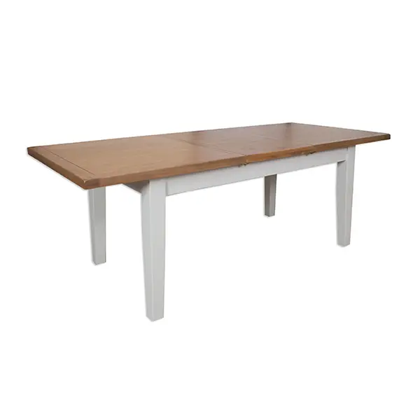 Picture of French Grey Extending Dining Room Table 1.6m