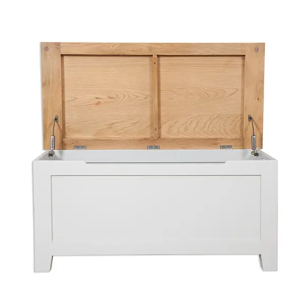 Fourth Picture of French Grey Blanket Box