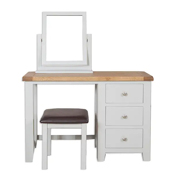 Third Picture of French Grey Dressing Table