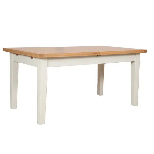 Picture of Ivory Extending Dining Room Table 1.2m