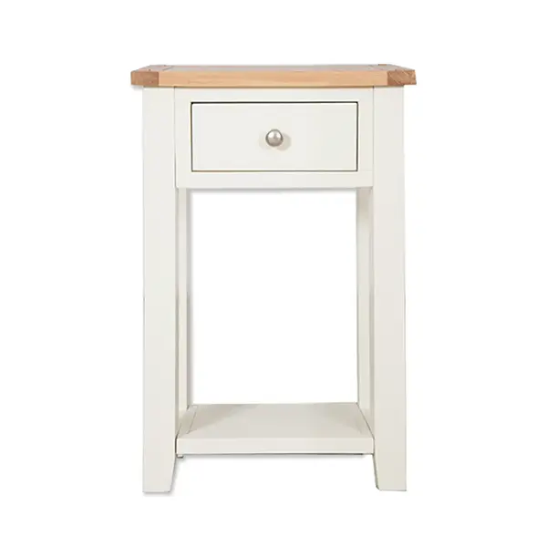 Picture of Ivory One Drawer Console Table