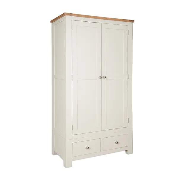 Picture of Ivory Two Door Two Drawer Wardrobe