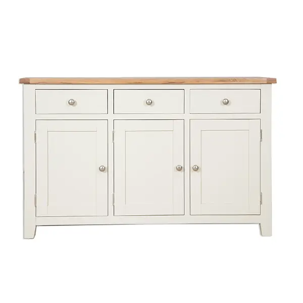 Secondary Picture of Ivory 3 Door Sideboard