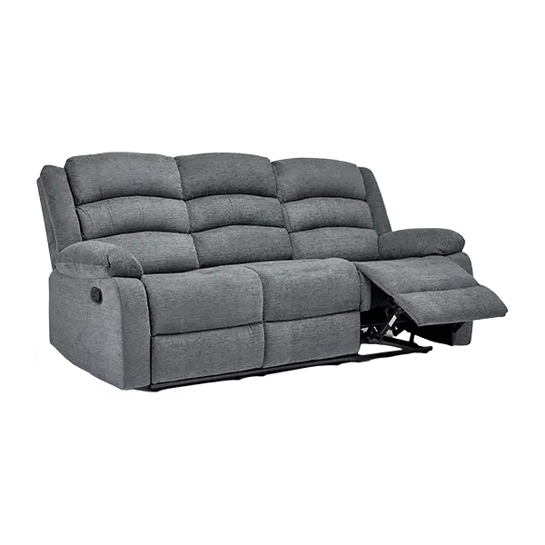 Secondary Picture of Malaga Three Seater Leather Sofa