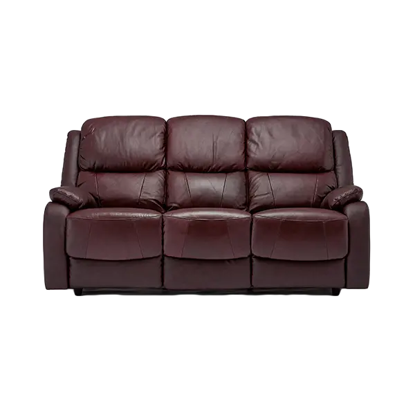 Picture of Palermo Three Seater Leather Sofa
