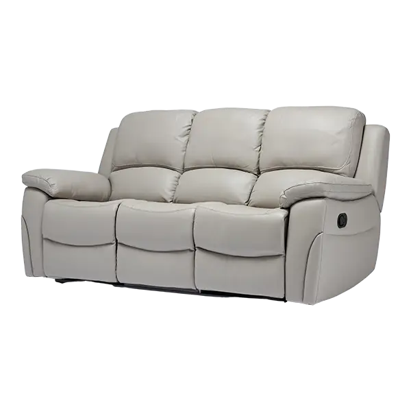 Secondary Picture of Sienna Three Seater Leather Sofa